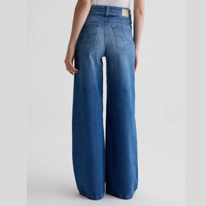 Pantalones vaqueros holgados informales para mujer, pantalones de mezclilla de pierna ancha holgados de cintura alta, ropa de moda de estilo callejero, personalizada - Product Image 6