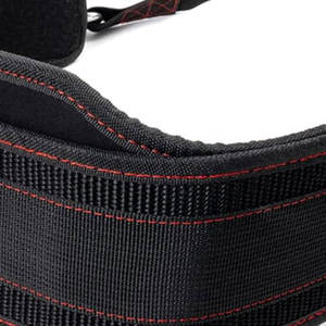 Ceinture plongeante unisexe antidérapante robuste de haute qualité Ceinture de levage en néoprène de taille personnalisée avec chaîne pour le fitness fabriquée au Pakistan - Product Image 4