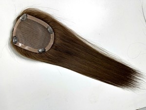 Toppers baratos para mujeres Cabello humano virgen real Piezas de cabello natural Topper de cabello - Product Image 3