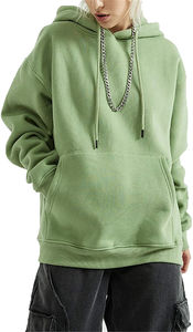 Sudadera con Capucha de Felpa 100% Algodón, Precio Accesible, Transpirable, Informal, Personalizable, Lisa, Talla Grande, para Hombre y Mujer - Product Image 2