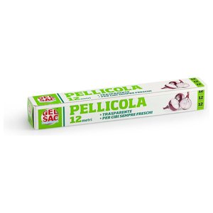Transparent 430154 12m X 29cm Disposable <b>Plastic</b> <b>Wrap</b> Film (9 Micron) - Product Image 1
