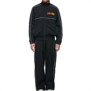 Conjunto de Chaqueta Cortavientos Ligera Impermeable Hecha a Medida, Chaqueta Deportiva con Cremallera para Hombre, Chándal Cortavientos para Hombre - Product Image 4