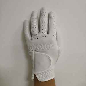 Derniers gants de golf personnalisables pour hommes Emballage personnalisé Mains acceptables Gants de golf en vrac personnalisés en cuir véritable - Product Image 4