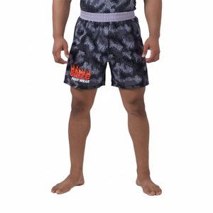 Shorts de sport décontractés pour hommes, taille mi-haute, séchage rapide, respirants, anti-plis, tricotés, pour la salle de sport, les entraînements, taille élastique - Product Image 4