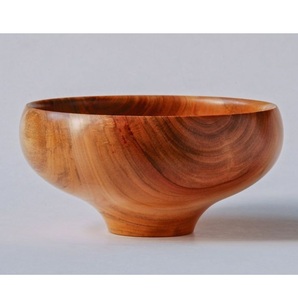 Bol de service en bois d'acacia poli fait main de qualité supérieure pour salade et fruits Utilisation en cuisine et au restaurant - Product Image 4