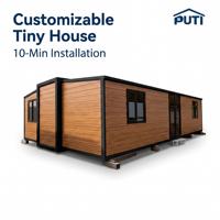 Maison conteneur de luxe clé en main de 40 pieds, aménagement personnalisé, résidence modulaire, solution d'hébergement de villégiature multi-chambres