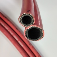 Tuyau d'incendie flexible en PVC tressé renforcé pour système de protection incendie et pulvérisation d'eau