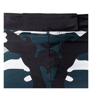 Shorts de sport MMA légers pour hommes avec poches latérales, respirants, motif uni, cordon de serrage, décontractés, pour la lutte MMA - Product Image 5