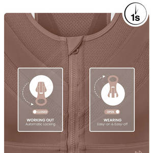 Vente en gros Hotselling Gym Fitness soutien-gorge de sport personnalisé haute résistance Gym Fitness Yoga soutien-gorge pour les femmes - Product Image 4