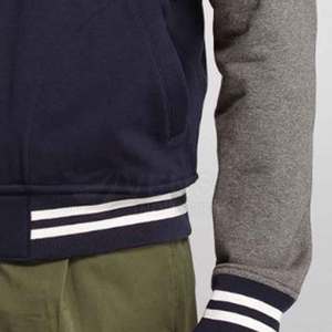 High Street Men's Lettermen <b>Jacket</b> Custom Stand Collar Summer <b>Fleece</b> Windproof Custom Colors & Logo OEM Service - Product Image 6