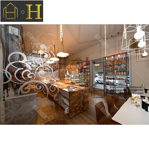 <span class=keywords><strong>Kiosk</strong></span> Thức Ăn Nhanh Bằng Gỗ Tùy Chỉnh <span class=keywords><strong>Kiosk</strong></span> Thức Ăn Độc Đáo Quầy Trưng Bày Đồ Ngọt - Product Image 6