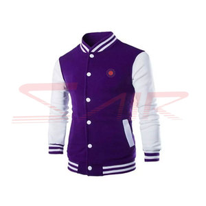 Chaquetas de lana de invierno para hombre de estilo fresco personalizado de gran venta estilo bombardero de béisbol universitario con lona Versity de venta completa - Product Image 4