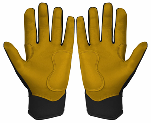 ถุงมือตีเบสบอลหนังแท้ปรับได้ ใส่สบาย บริการ OEM ODM น้ำหนักเบา ทนทาน ผลิตโดย Adiha Impex - Product Image 2