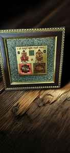 2025 Indian Top Handicraft High Quality Kuber Yantra Pyrite Frame Home Decor <b>Gift</b> & Handicraft Wholesale Price - Product Image 3