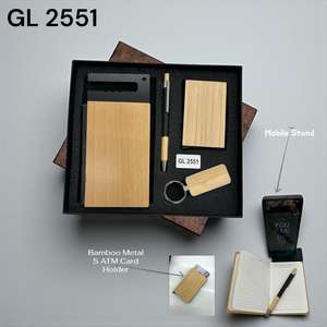 Articles de papeterie promotionnels exclusifs pour le bureau, bloc-notes avec stylo, cadeaux d'entreprise personnalisés, coffret cadeau d'affaires pour homme - Product Image 3