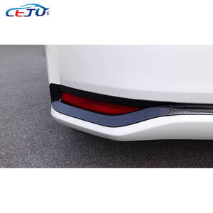 Tapas de cubierta de lámpara de luz antiniebla de parachoques trasero de coche con aspecto de carbono ABS negro brillante para Toyota Sprinter Corolla <span class=keywords><strong>Altis</strong></span> Sedan E210 2020-2025 - Product Image 5