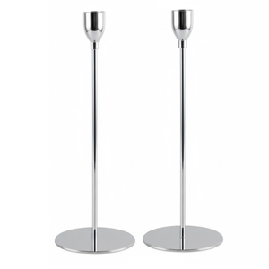 Accesorios para el Hogar, Portavelas Doble Apilable de Aluminio Dorado, Decoración Moderna para el Hogar, Adorno Decorativo al Precio Más Bajo - Product Image 2