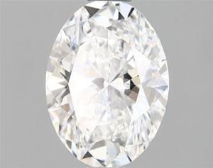 Diamant de laboratoire ovale de 2,16 carats, F VVS2, fabrication de bijoux, diamant CVD - Product Image 2