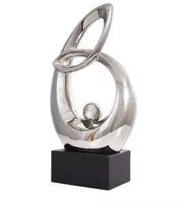 Escultura decorativa de mesa de aluminio y Metal de gran oferta para uso de regalo - Product Image 6