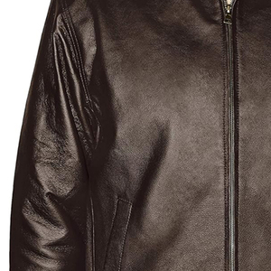 Chaqueta de cuero PU de motorista vintage personalizada para hombre, chaqueta de motocicleta masculina con cremallera, patrón teñido a prueba de agua desgastado para primavera - Product Image 3
