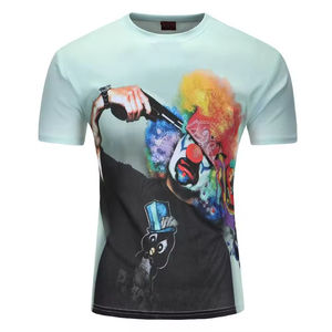 Fabricación de fábrica Diseño personalizado Impresión por sublimación Manga corta Timbre Precio al por mayor Sublimación Camiseta para hombres - Product Image 6