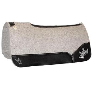 Chất Lượng Tốt Nhất Phương Tây Len Cảm Thấy Yên Pad Với Da Cho Ngựa Đua Thiết Bị Biểu Tượng Tùy Chỉnh Bán Buôn Size32 "L X 31" W X 1" - Product Image 1