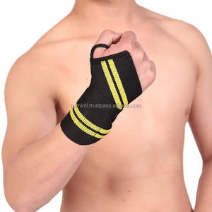 Bandes de poignet élastiques de compression légères et résistantes, antidérapantes, pour la musculation, le fitness, l'entraînement, le soutien réglable, l'entraînement - Product Image 6