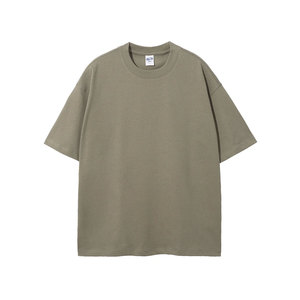 Camiseta de Verano para Hombre, Cuello Redondo, Lisa, Holgada, de Manga Corta, Informal, Nueva - Product Image 5
