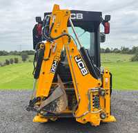 Chargeuse-pelleteuse compacte JCB 1CX 4x4 Diesel, machine de chantier avec chargeur frontal et pelle arrière