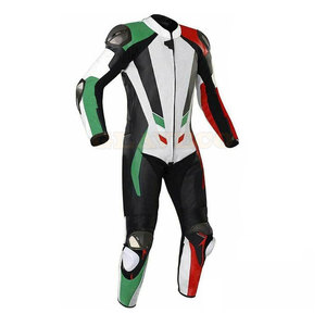 Traje de Motociclismo Deportivo de Cuero de Alta Calidad, Transpirable, con Diseño Único, Colores y Logotipo Personalizados, Peso de la Tela 300g - Product Image 3