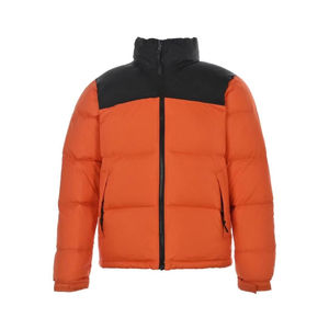 Alta calidad al por mayor logotipo personalizado prendas de vestir exteriores chaquetas de lona de invierno aislado burbuja Puffer Abrigo acolchado con capucha para las mujeres - Product Image 1