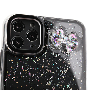 Somostel buena calidad PC + silicona <span class=keywords><strong>2</strong></span> en 1 Agujero de precisión pintura epoxi decoración de flores diseño funda de teléfono para IPH 15 PRO/IPH 15 - Product Image 5