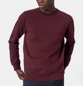 เสื้อสเวตเตอร์ของผู้ชายผ้าฟลีซ380 GSM ผ้าคอตตอน100% โลโก้กำหนดเองได้หลายสีจากบังคลาเทศ - Product Image 6