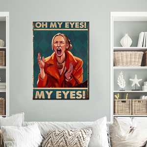 Tableau imprimé sur toile au design vintage élégant - Décoration moderne pour la maison, encadré style galerie - Product Image 1
