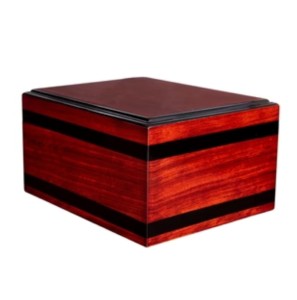 Urnas de cremación de madera Natural superventas de alta calidad urnas de cremación de madera de mango anheladas a mano indias de urnas de madera de India - Product Image 1