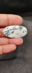 Cabujón de Ágata Natural de Alta Calidad, Gema Verde Suelta para Joyería, 5-8 mm - Product Image 3