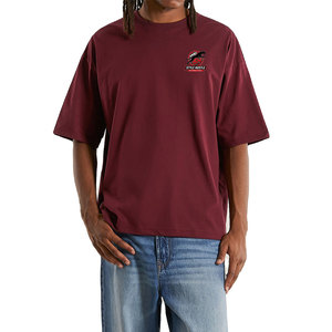 Camiseta de Corte Cuadrado en Color Sólido, Tejido Suave, Fabricada en Fábrica, Duradera, Fácil de Usar, Camiseta en Línea - Product Image 1