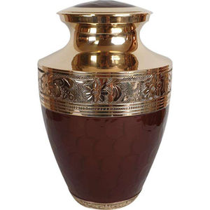 ขี้เถ้าเคลือบเงาทำจากทองเหลืองย่อยสลายได้พร้อมที่เก็บของขนาดใหญ่และคุณสมบัติปรับแต่งได้ - Product Image 1