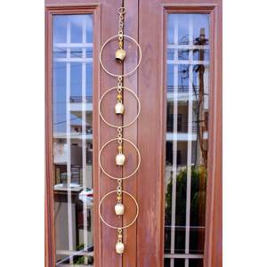 Handmade Modern Luxury Wind <b>Chimes</b> Set of 5 Metal <b>Bells</b> for Outdoor Patio Garden Decor for Wedding and Party String Decoration - Product Image 1