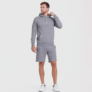 Sweat à capuche en coton polaire moelleux de haute qualité avec broderie personnalisée Colorblock Half Zip Sweat à capuche unisexe - Product Image 1