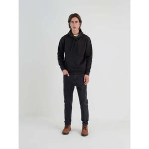 Sudadera con capucha CHANDRA informal y cómoda con logotipo personalizado, talla XS, de felpa francesa, con cremallera, antiarrugas, antidecoloración, diseño de parches y apliques. - Product Image 1