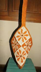 Bolso Tote Casual de Rafia Tejida a Mano en Madagascar, con Dos Asas, Multicolor, Forro de Cuero y Algodón, Cierre Abierto - Product Image 3