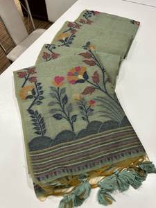 ผ้ามูก้าเนื้อนุ่มทันสมัย พร้อมงานทอผ้ามีนา ผ้าส่าหรี ผู้จัดจำหน่ายและผู้ส่งออกทั่วโลก ช้อปปิ้งออนไลน์ แฟชั่นผู้หญิงอินเดีย - Product Image 6