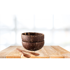 ชุดชามสลัดเปลือกมะพร้าวแบบใช้แล้วทิ้ง ดีไซน์เฉพาะตัว สไตล์โบฮีเมียน เป็นมิตรกับสิ่งแวดล้อม จัดส่งรวดเร็ว เวียดนาม - Product Image 2