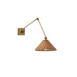 Hot sale wall Lamp Rattan wall Lights with Handmade <b>rope</b> Woven shade for Home Decor Light Fixtures for home decor - Product Image 4