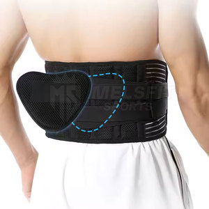 สายรัดเอวไนลอน/โพลีเอสเตอร์น้ำหนักเบาระบายอากาศได้ดีด้านหลังสำหรับออกกำลังกายในยิม - Product Image 6