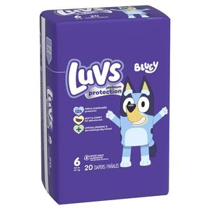 ผ้าอ้อมผ้าฝ้ายพิมพ์ลายแบบใช้แล้วทิ้งจาก Luv - Product Image 1