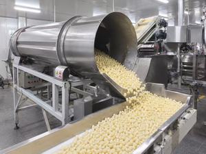 Machine à assaisonnement de pop-corn à tambour unique pour snacks et aliments à base de maïs soufflé - Product Image 3