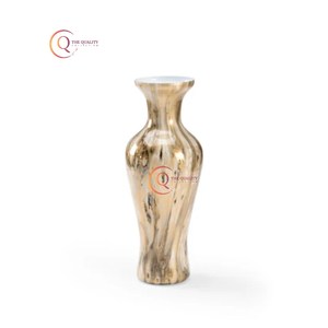 Jarrón de flores de mármol tallado a mano al por mayor, maceta floral de mármol de lujo, jarrón de mármol personalizado, proveedor a granel al precio más bajo de la India - Product Image 2