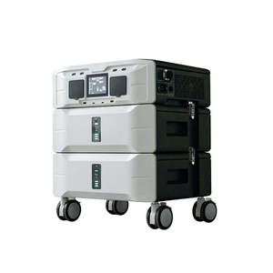 Station d'alimentation portable pour l'extérieur, générateur solaire 5120Wh, batterie pour panneaux solaires portables - Product Image 1